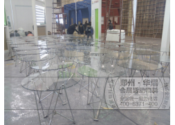 会展中心玻璃桌租赁现场 郑州玻璃桌租赁供应