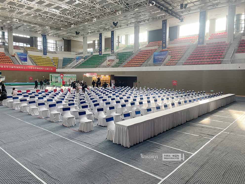 河南省“吃货季”活动，驻马店桌椅沙发租赁进场布场